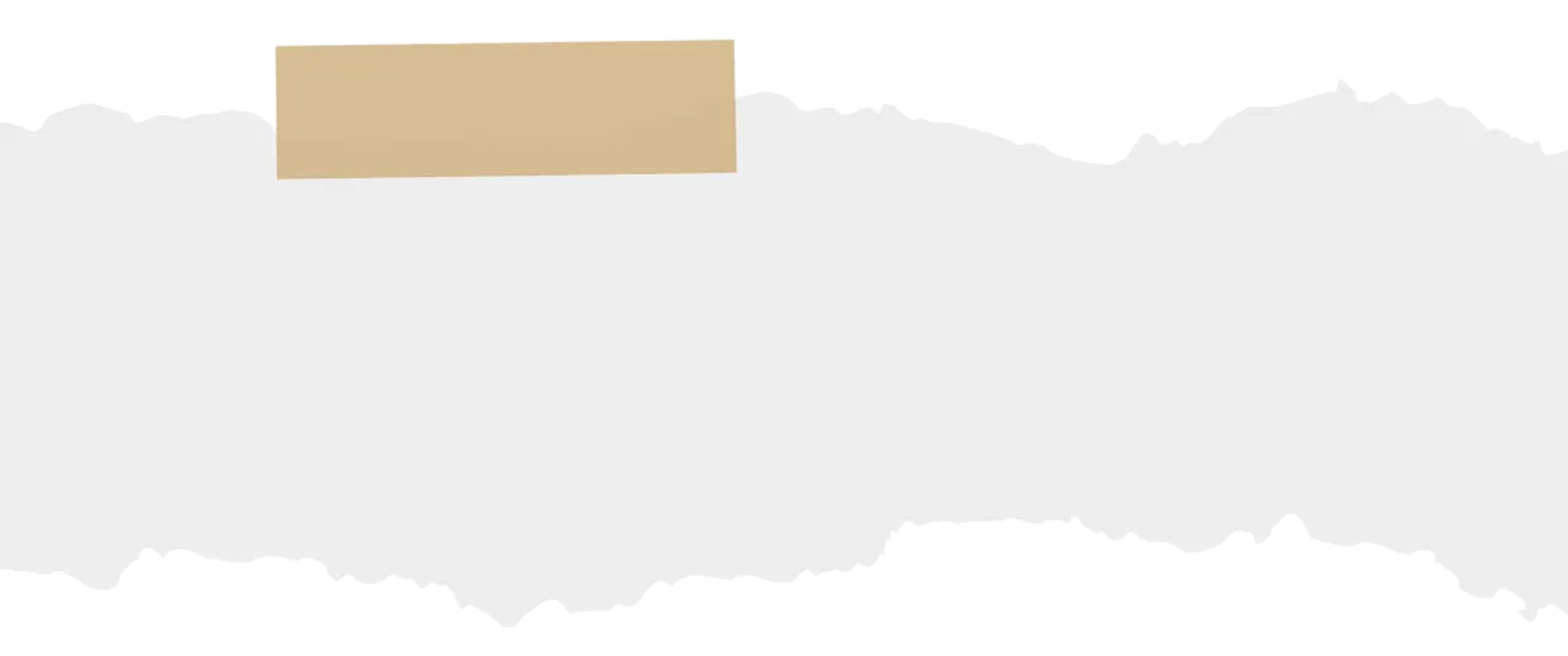 Ripped paper note